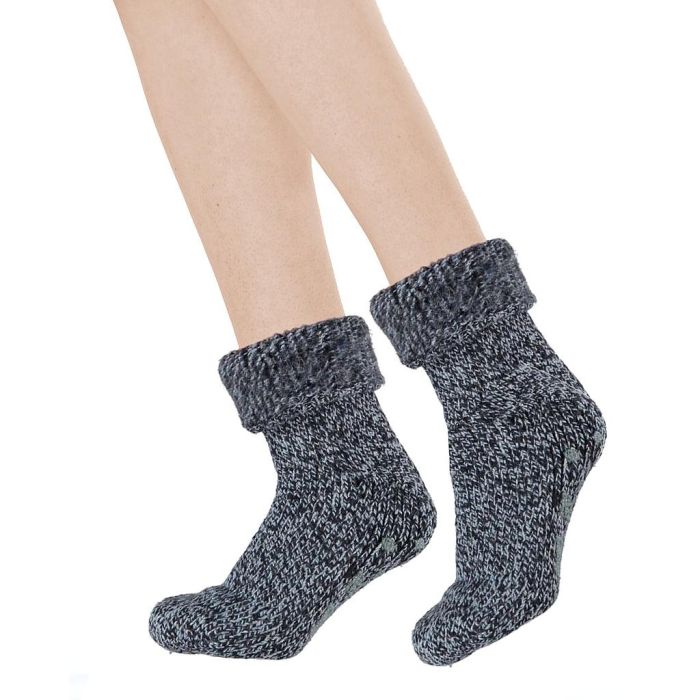 Topsocks huissokken met wol en anti-slip