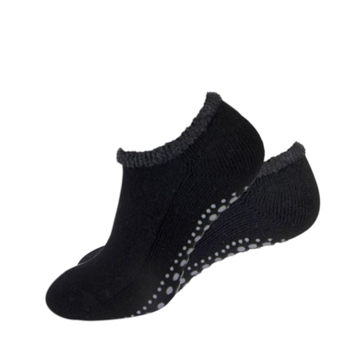 Topsocks korte antislip huissokken wol