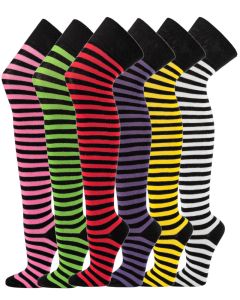 Topsocks overknee sokken ringels